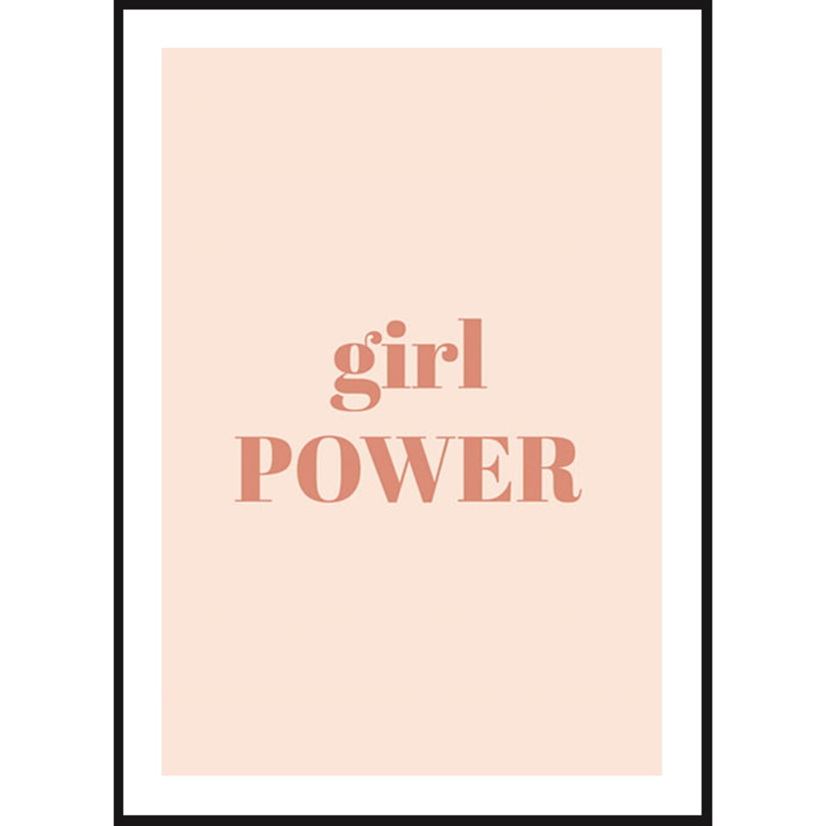 Poster Story, Plakat, Obraz - Girl Power, wymiary 60 x 84 cm