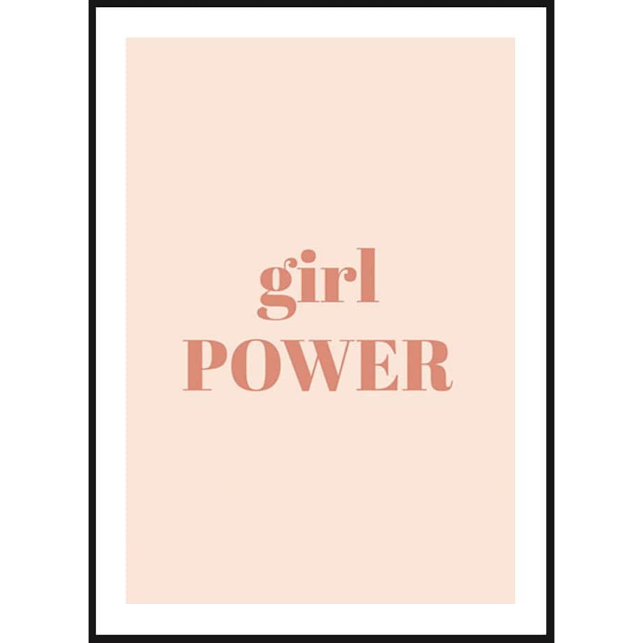 Poster Story, Plakat, Obraz - Girl Power, wymiary 60 x 84 cm
