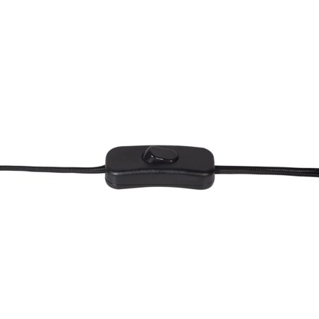 Lampa stołowa ceramiczna czarna VILAR