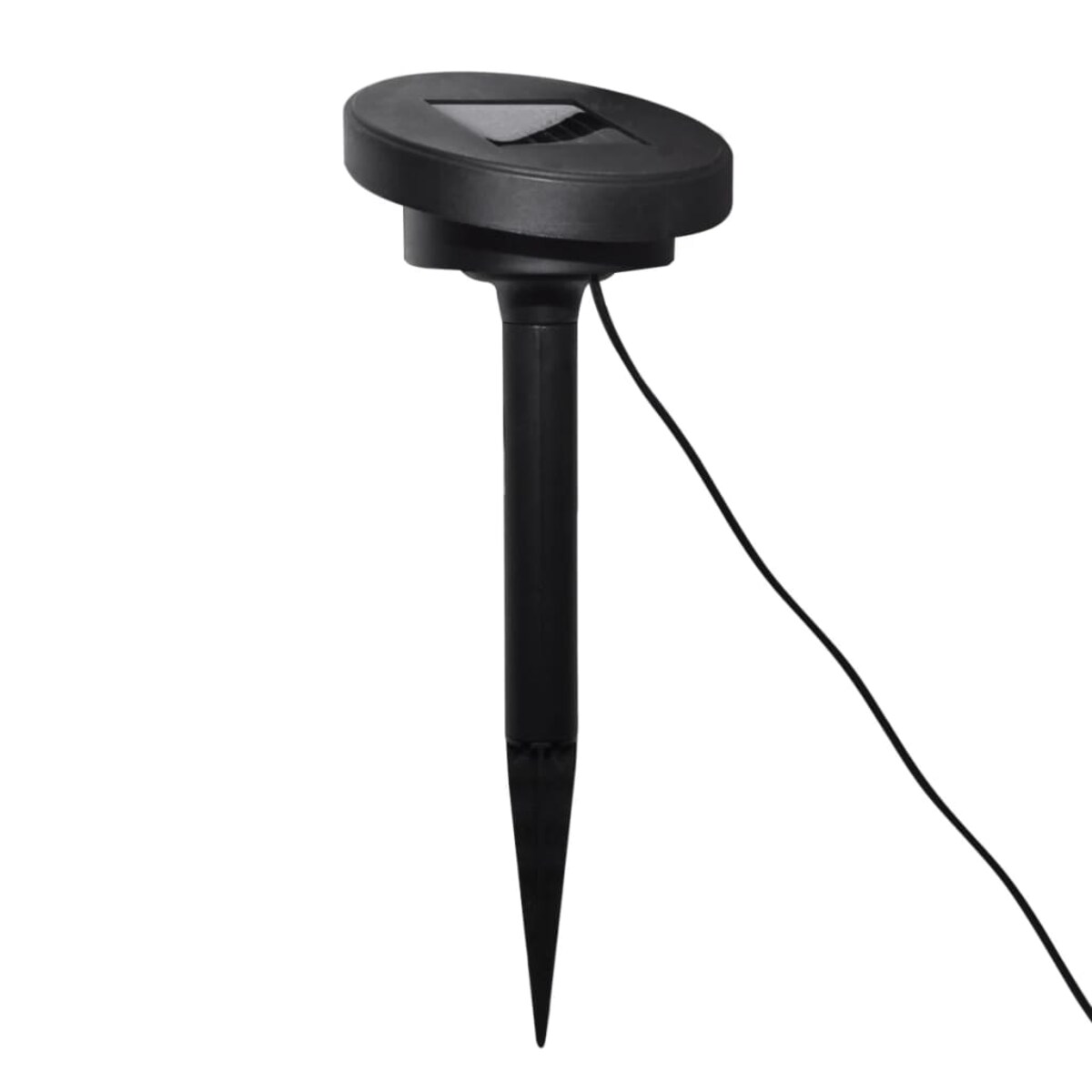 vidaXL Lampy ogrodowe LED, 6 szt., z panelami solarnymi i szpikulcami