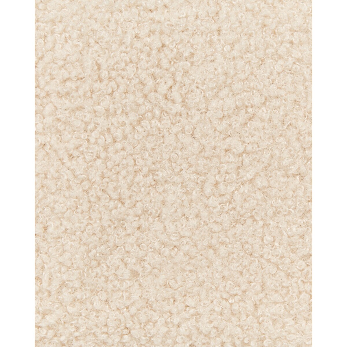 Zestaw 2 krzeseł do jadalni ALLISON Boucle Jasnobeżowy