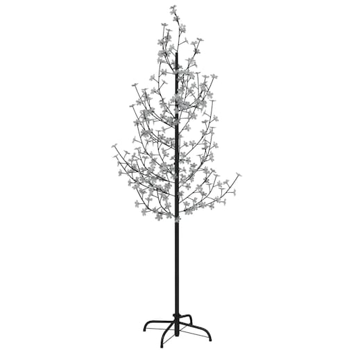 vidaXL Drzewko wiśniowe, 220 LED, ciepła biel, 220 cm