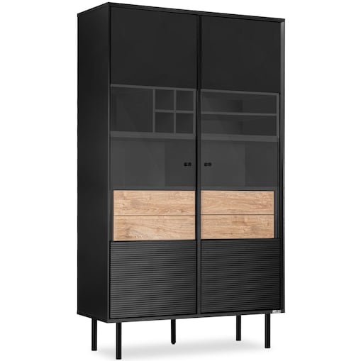 KONSIMO LOFTY Loftowa dwudrzwiowa witryna