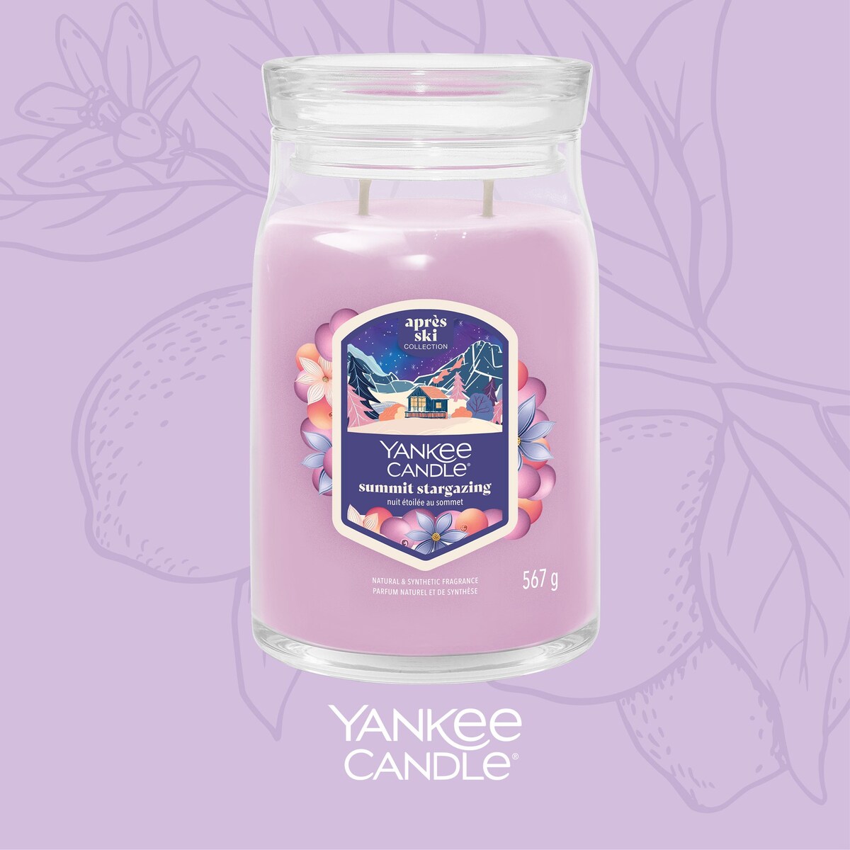 YC SIGNATURE – Świeca duża SUMMIT STARGAZING