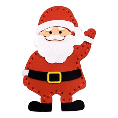 Boże Narodzenie - filcowy zestaw do szycia DIY - 12 elementów