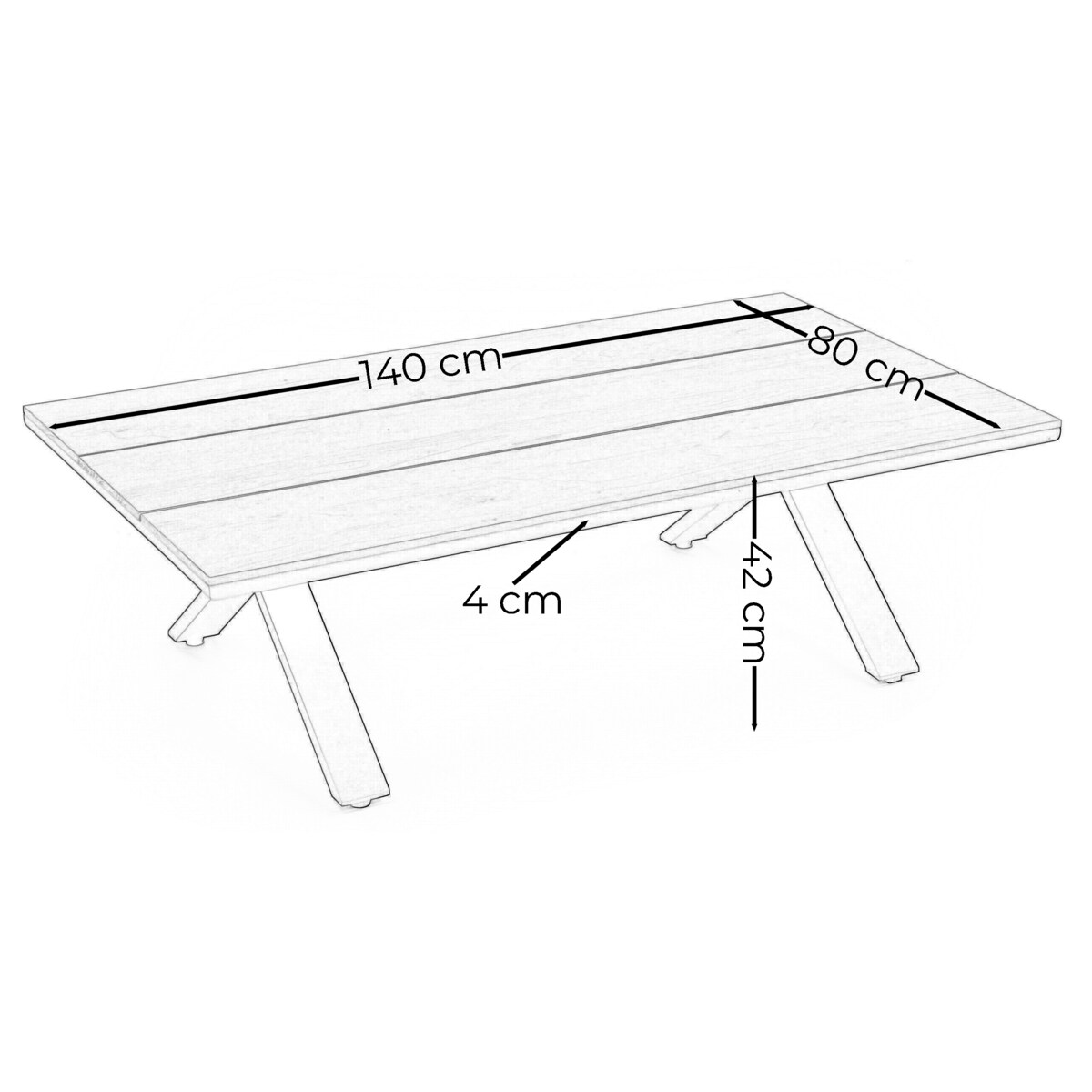 Meble ogrodowe nowoczesne luksusowe aluminiowe MARABELLA beżowo czarne