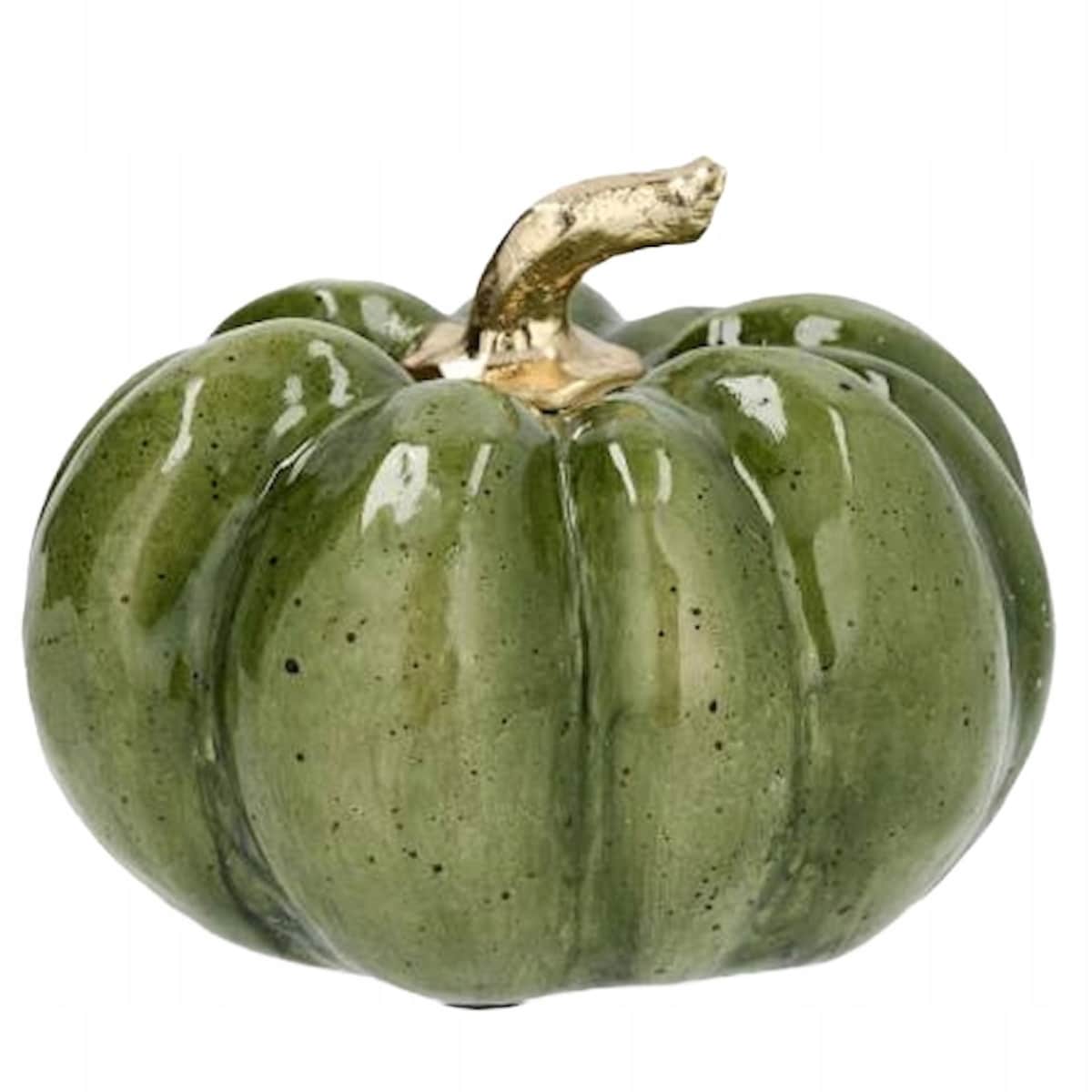 FIGURKA DYNIA ZIELONA OZDOBNA NA HALLOWEEN JESIEŃ WODOODPORNA OGRODOWA