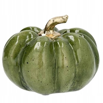 FIGURKA DYNIA ZIELONA OZDOBNA NA HALLOWEEN JESIEŃ WODOODPORNA OGRODOWA