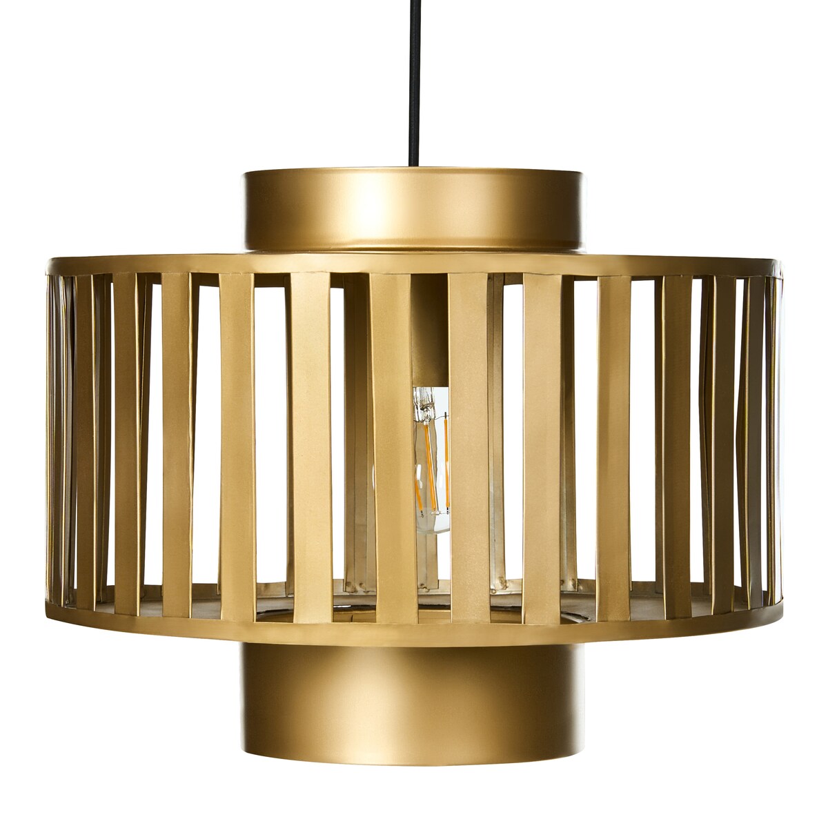 Lampa wisząca HUGLI Metal Mosiężny
