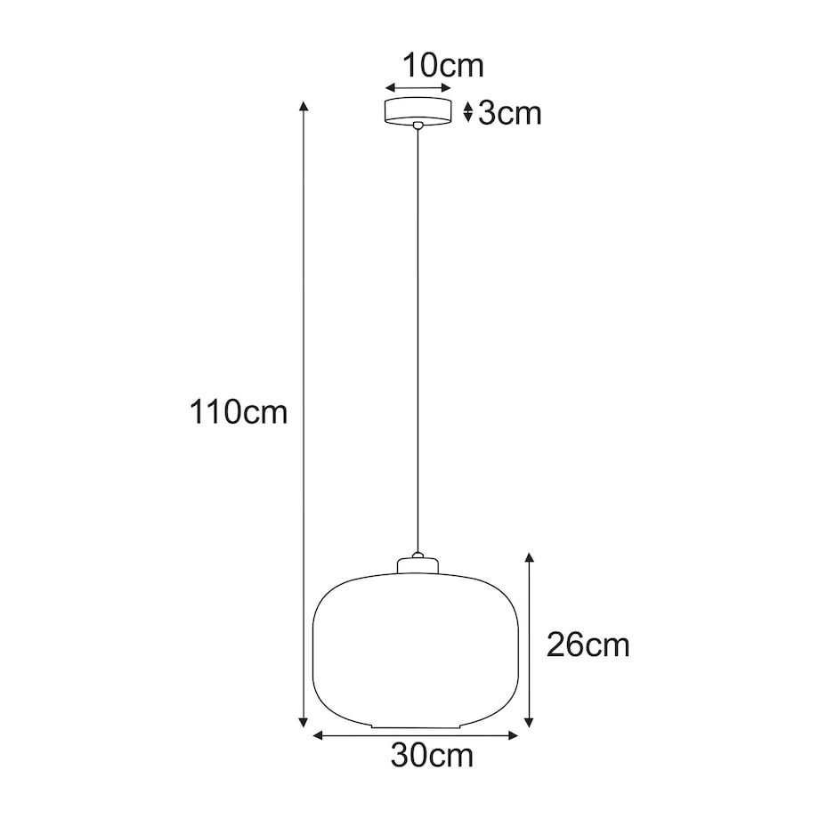 Lampa wisząca K-5641 z serii SPARTA