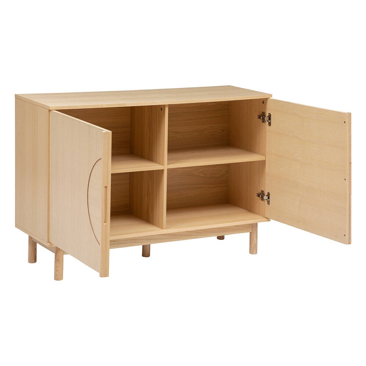 Komoda nowoczesna ARDEN, japandi, 119 x 40 x 80 cm