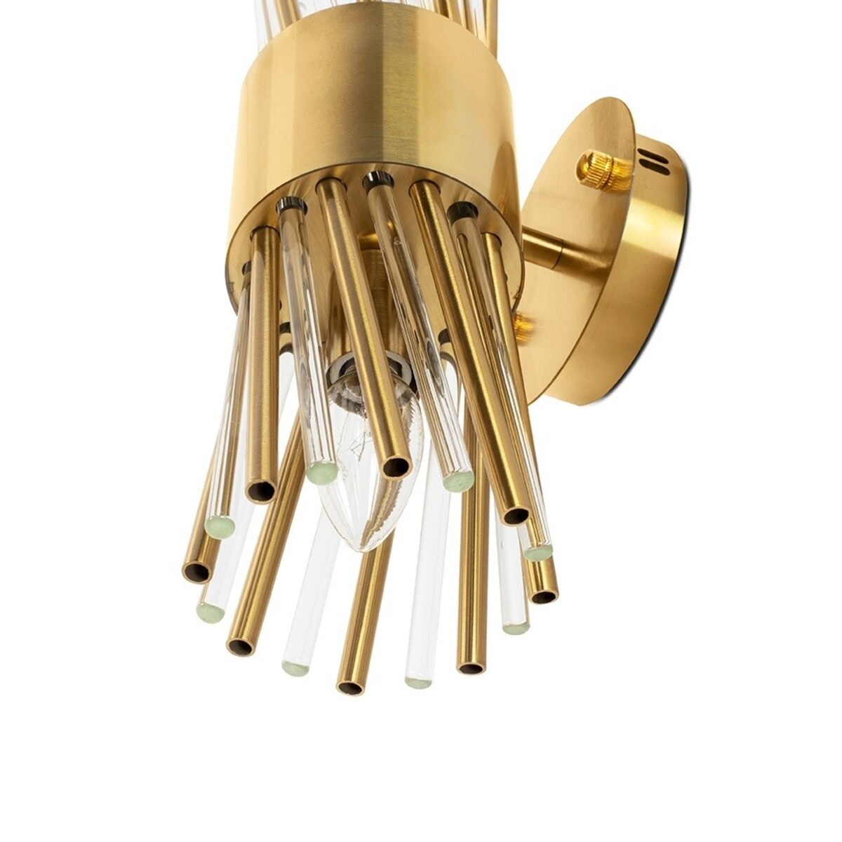 Kinkiet lampa ścienna LORENZO złota