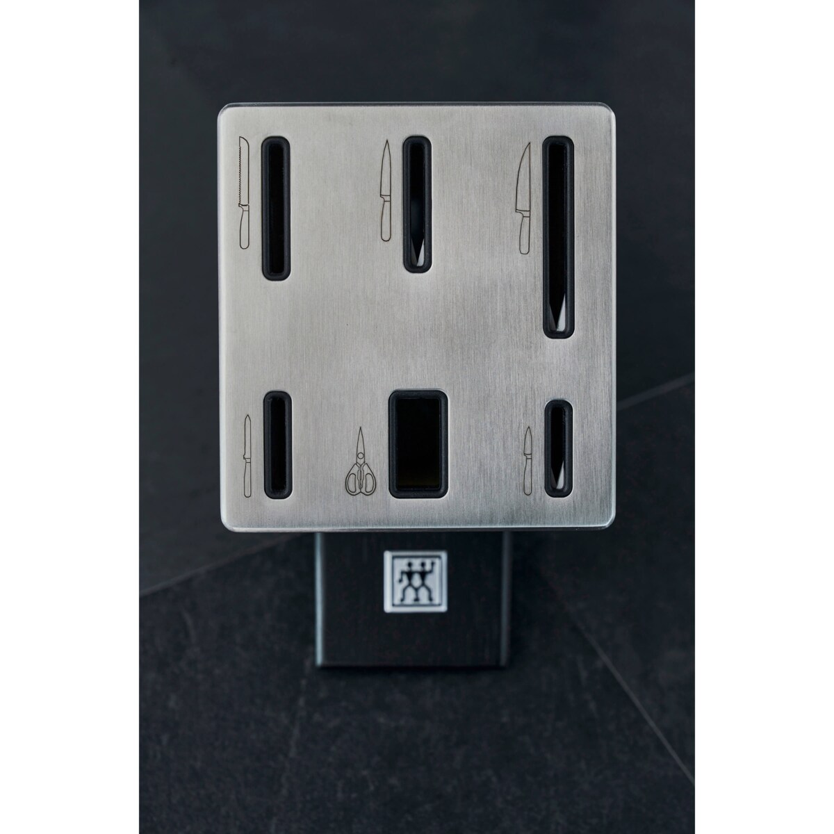 Zestaw 5 noży w bloku samoostrzącym Zwilling Four Star - Czarny