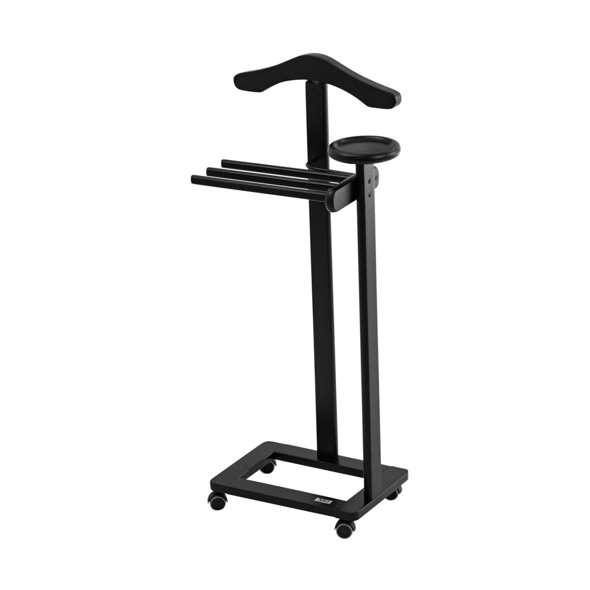 ARREDAMENTI ANTIMO Stojak na ubrania i garnitury - 44 x 35 cm, Czarny