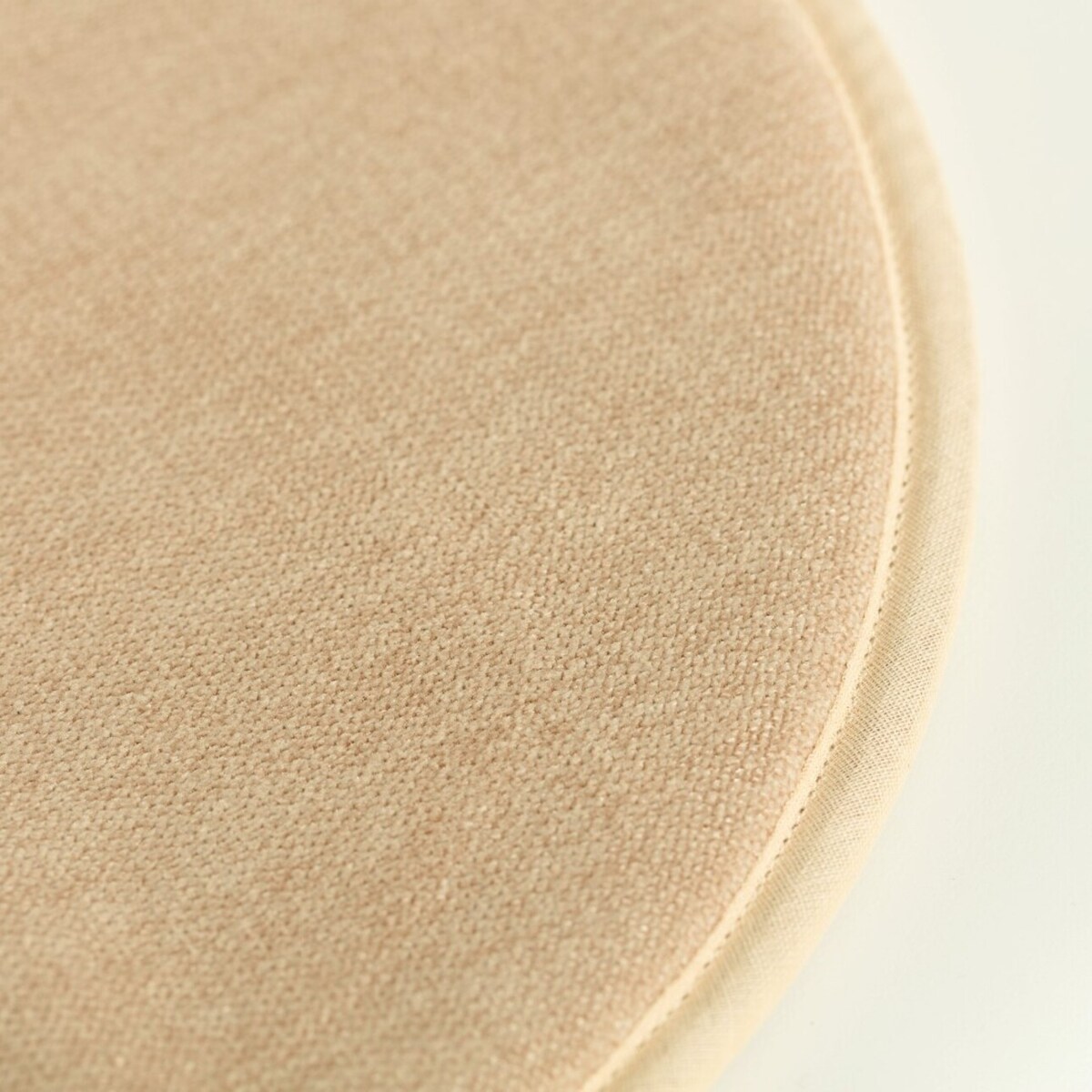 Siedzisko na krzesło Dot beige, śr. 34 x 2cm