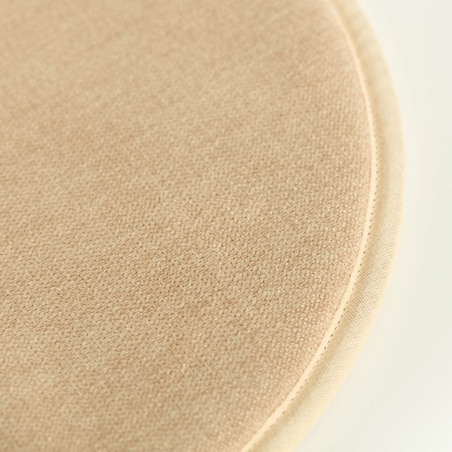 Siedzisko na krzesło Dot beige, śr. 34 x 2cm