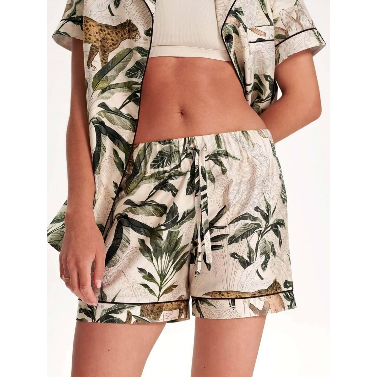 Piżama Dżungla krótka XS