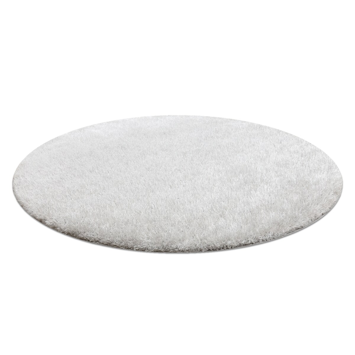 Dywan BUENOS koło 7005 shaggy jednolity, koło 120 cm