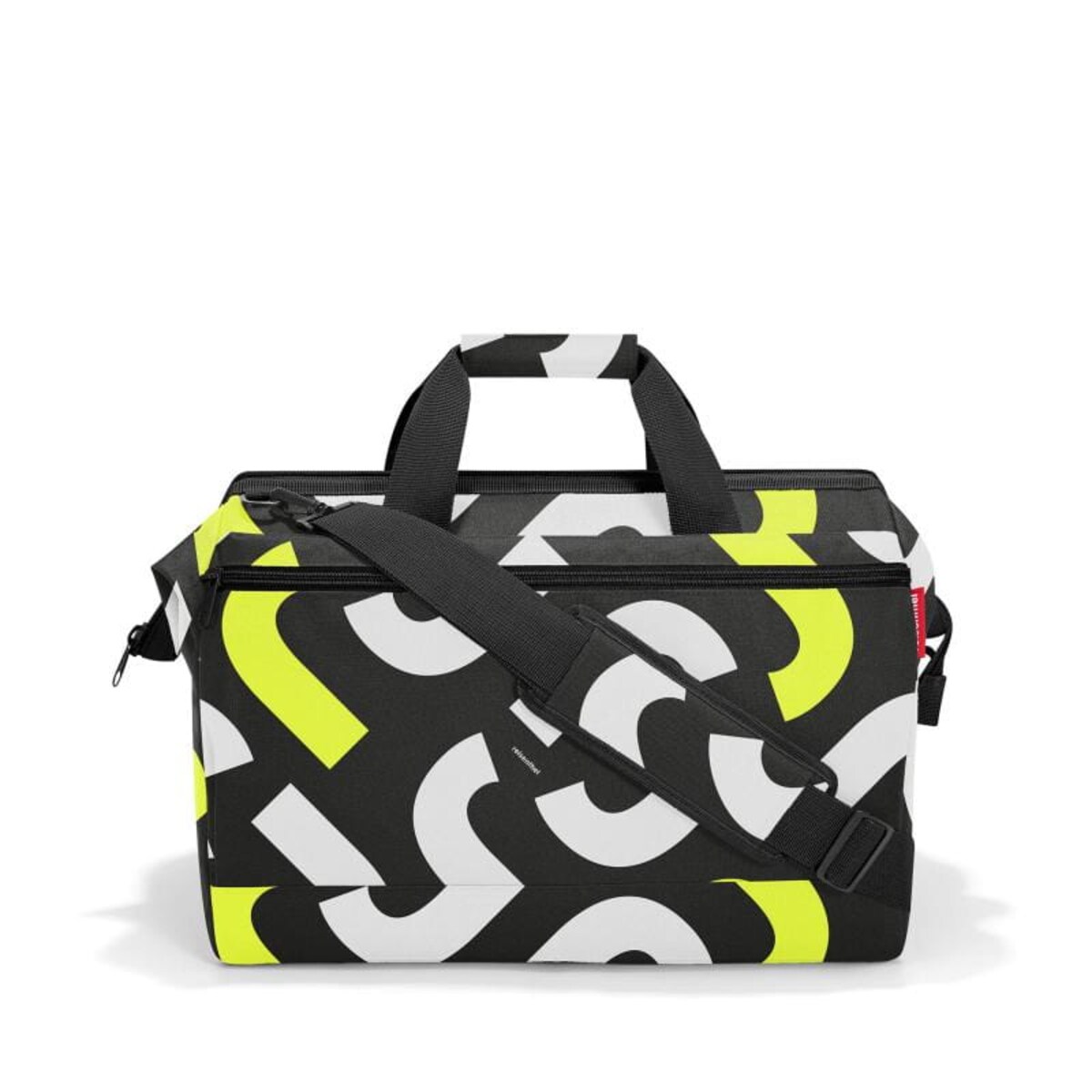 Torba allrounder L pocket signature bold yellow