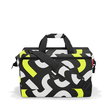 Torba allrounder L pocket signature bold yellow