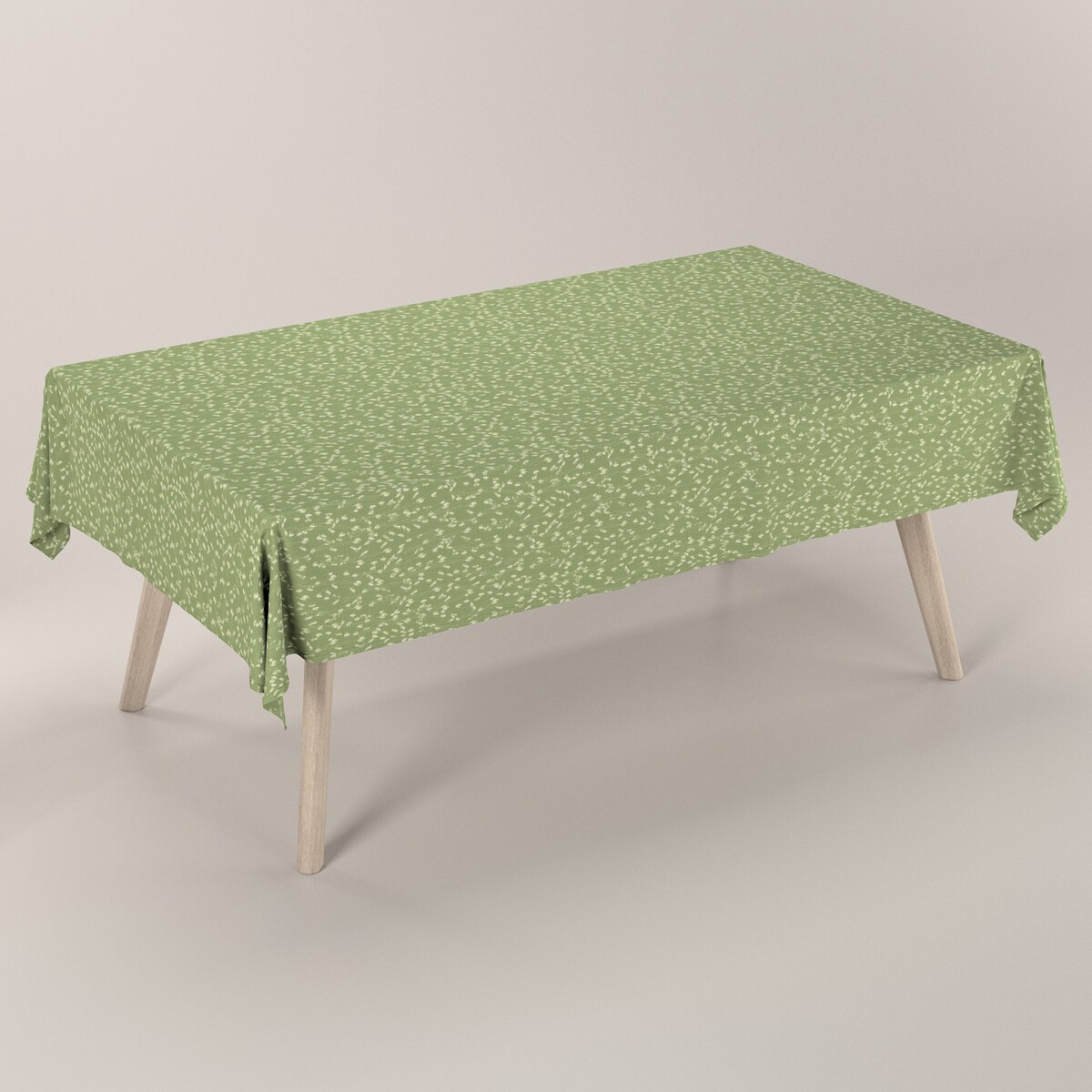 Obrus prostokątny 130 x 210 cm zielony