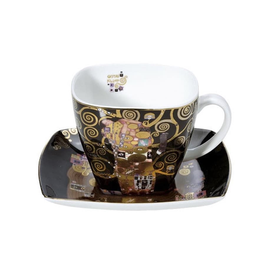 Filiżanka do kawy Spełnienie Gustav Klimt Artis Orbis Goebel