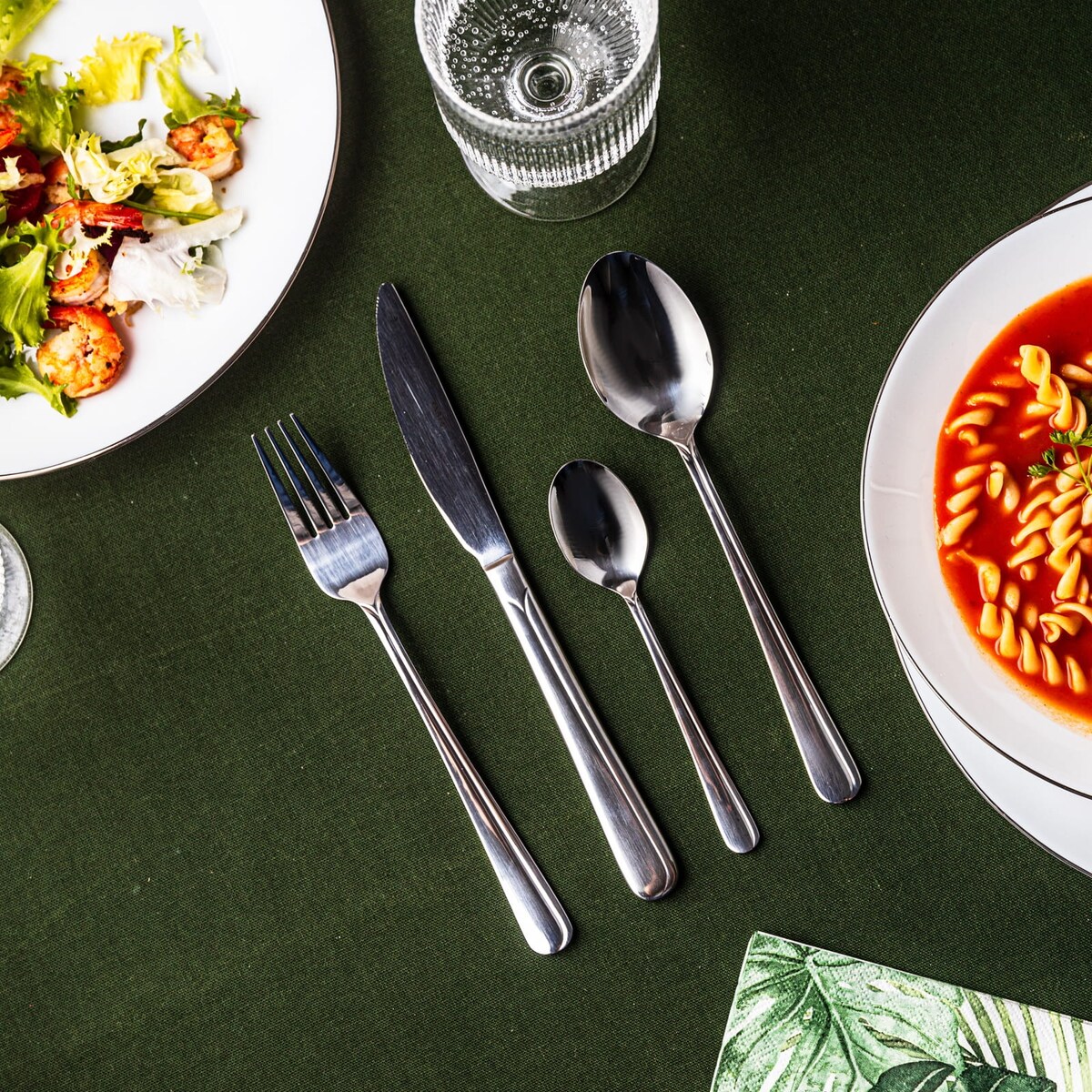 Kinghoff Sztućce 24 Elem. Połysk