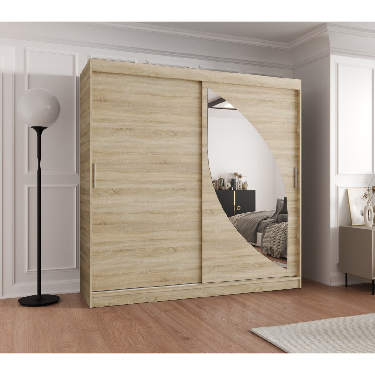 Szafa przesuwna MILO 200 sonoma