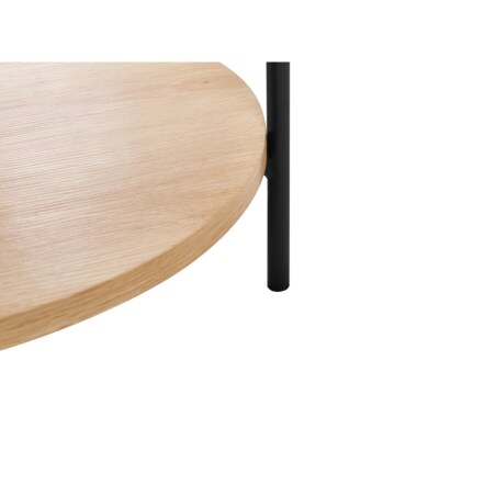 Stolik kawowy MDF Okleina Jasne drewno LANDER