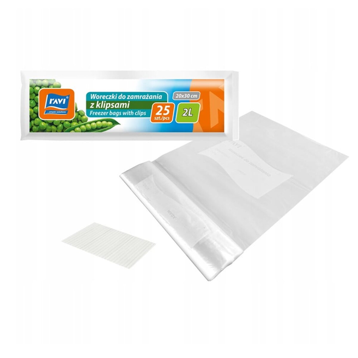 woreczki do zamrażania owoce warzywa mięso 2 L pojemne zamrażarka jedzenie