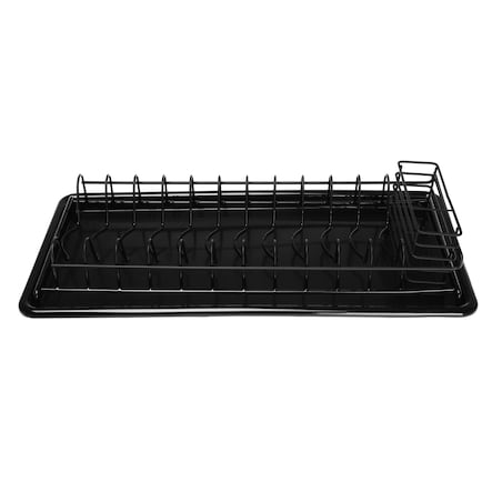 Suszarka do naczyń stojąca czarna 50x24cm KINGHOFF