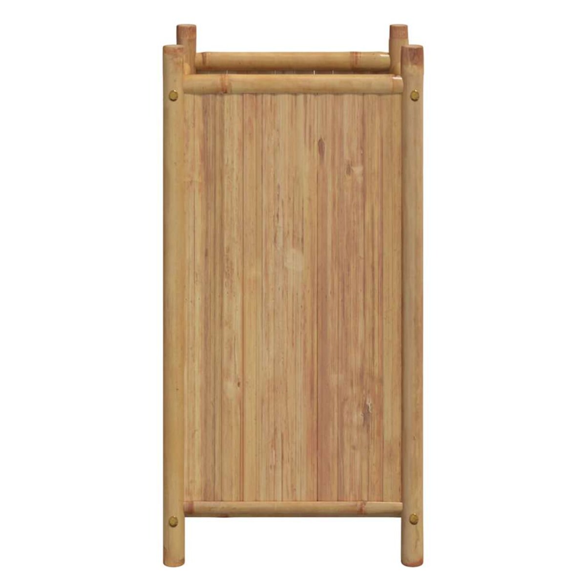 vidaXL Donica, 40x40x80 cm, bambusowa