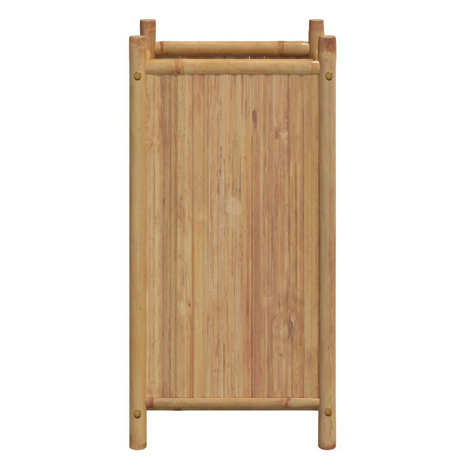 vidaXL Donica, 40x40x80 cm, bambusowa