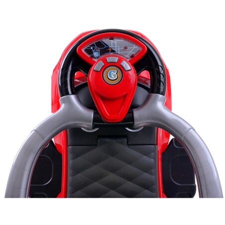 Jeździk FUNFIT KIDS czerwony samochodzik dla dzieci pchacz 3w1 do 27 kg
