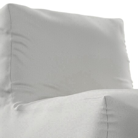 Pufo- fotel Poppy, jasny popiel, 87 x 31 x 75 cm, Lollipop