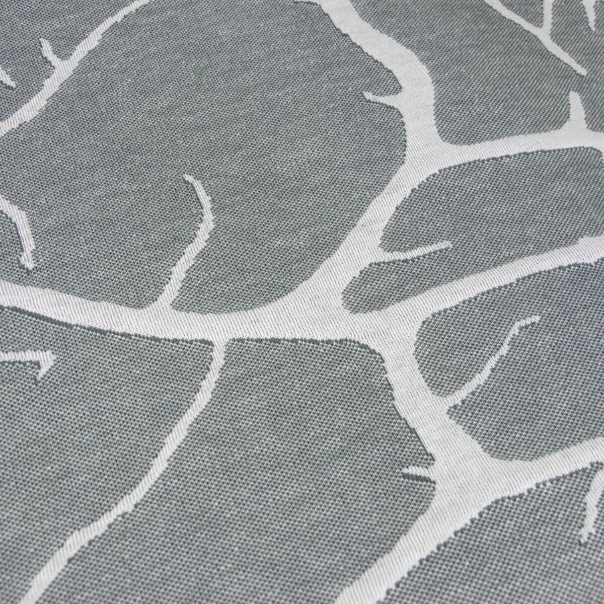 Poszewka na poduszkę 40x40 szara wzór