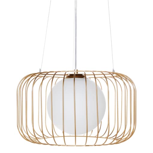 Lampa wisząca BAIROA Metal Złoty