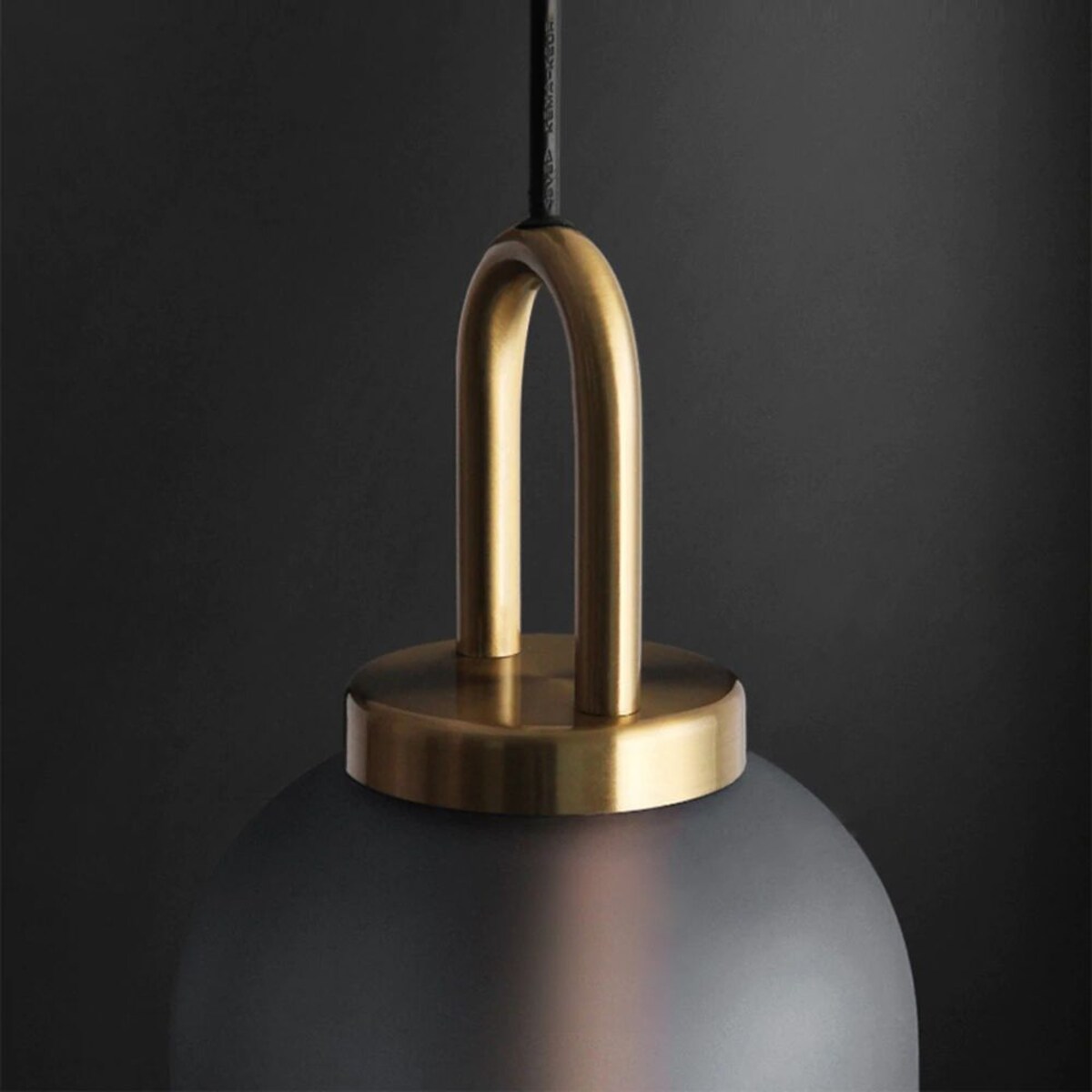 Lampa Sufitowa Wisząca App628-1Cp Szary, Metal
