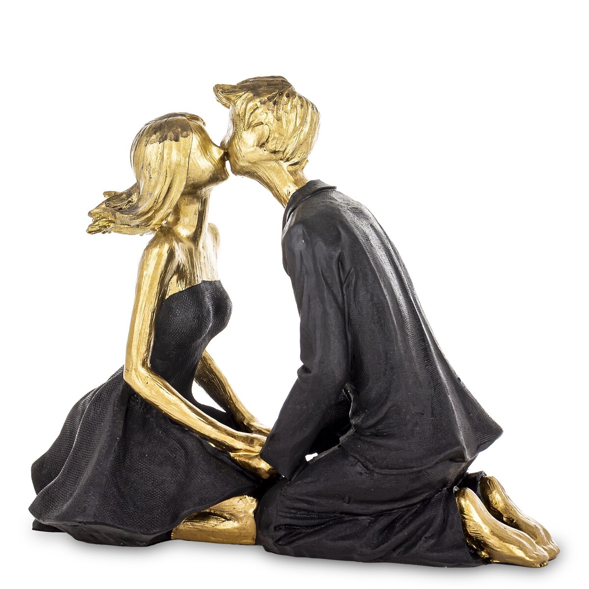 Figurki - para całujących się młodych 16x20x9 cm BACIO