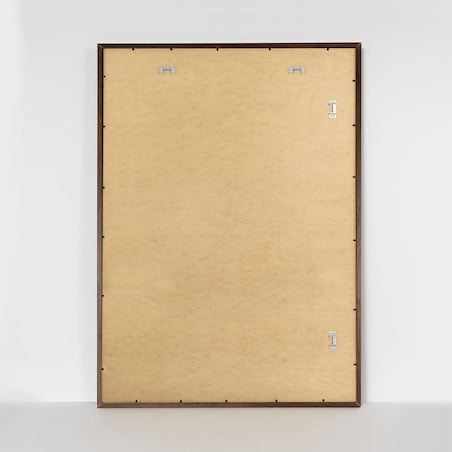 Ramka na zdjęcia z passe partout ramka 70x100 cm z okienkiem passe partout na zdjęcie 60x80 cm kolor brązowy FRAMAI®