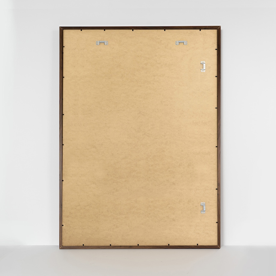 Ramka na zdjęcia z passe partout ramka 70x100 cm z okienkiem passe partout na zdjęcie 60x80 cm kolor brązowy FRAMAI®
