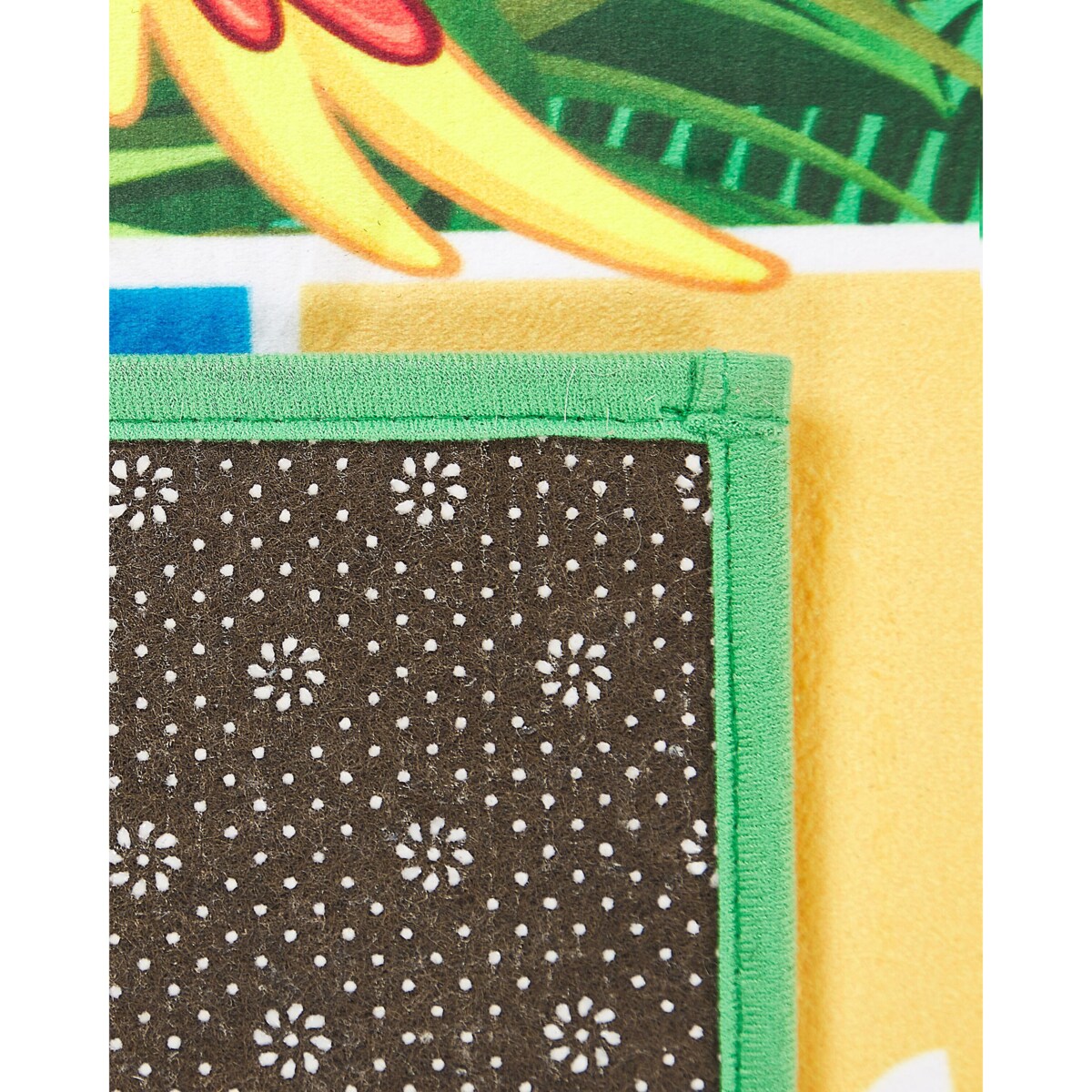 Dywan dziecięcy gra w klasy 80 x 150 cm zielony BABADAG