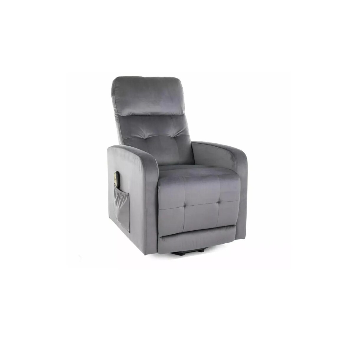 Fotel rozkładany OTUS II VELVET szary