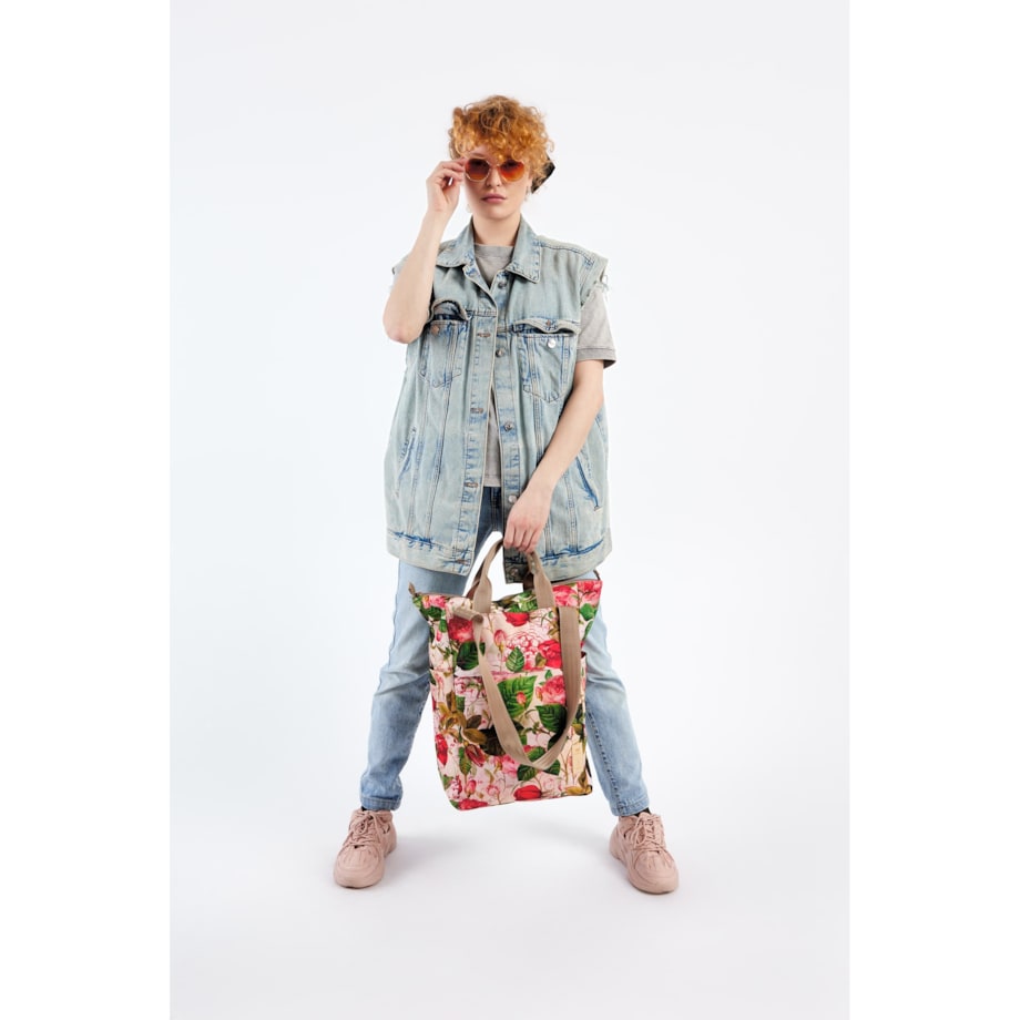 Torbo-plecak Angielska Róża