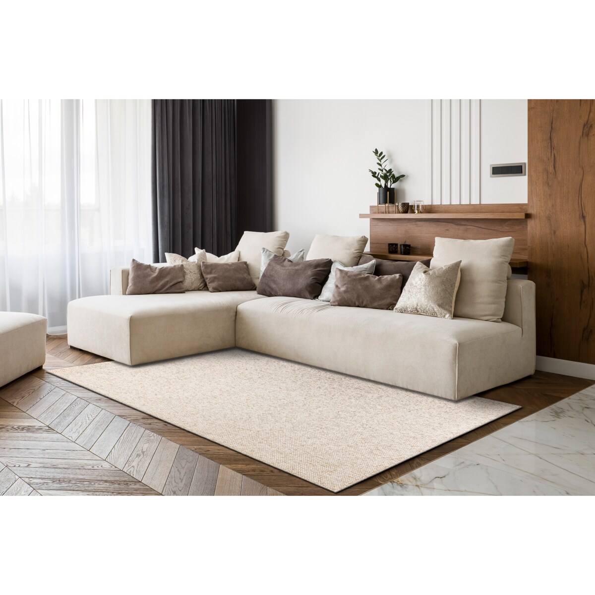 Dywan CASABLANCA WASHABLE 71511056 krem - do 80x150 cm