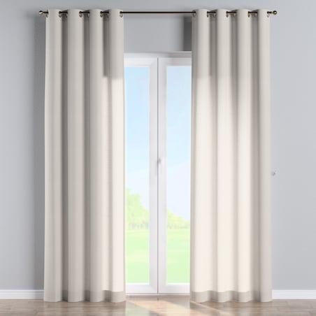 Zasłona na kółkach 1 szt. 130x260 szaro-beżowy