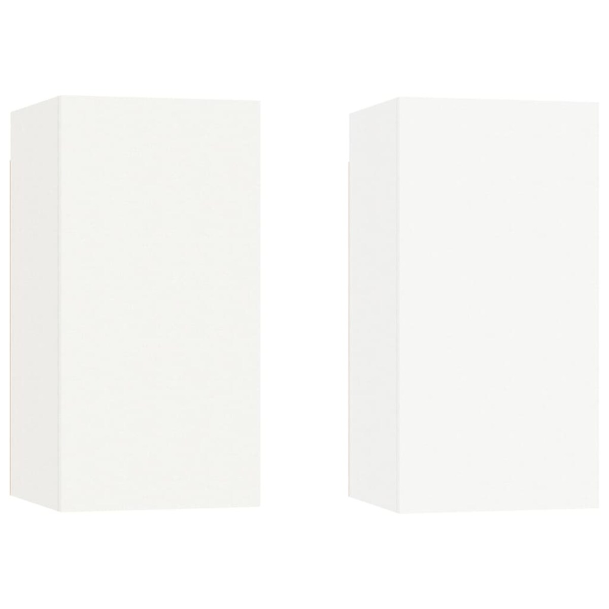 vidaXL Zestaw 4 szafek telewizyjnych, biały