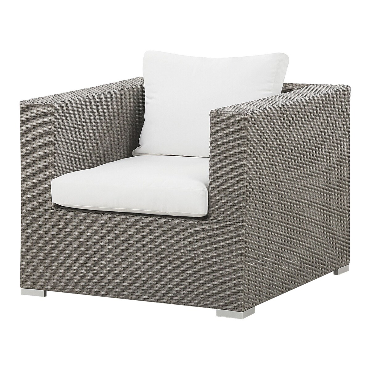 Zestaw ogrodowy z technorattanu 8-osobowy brązowy MAESTRO II