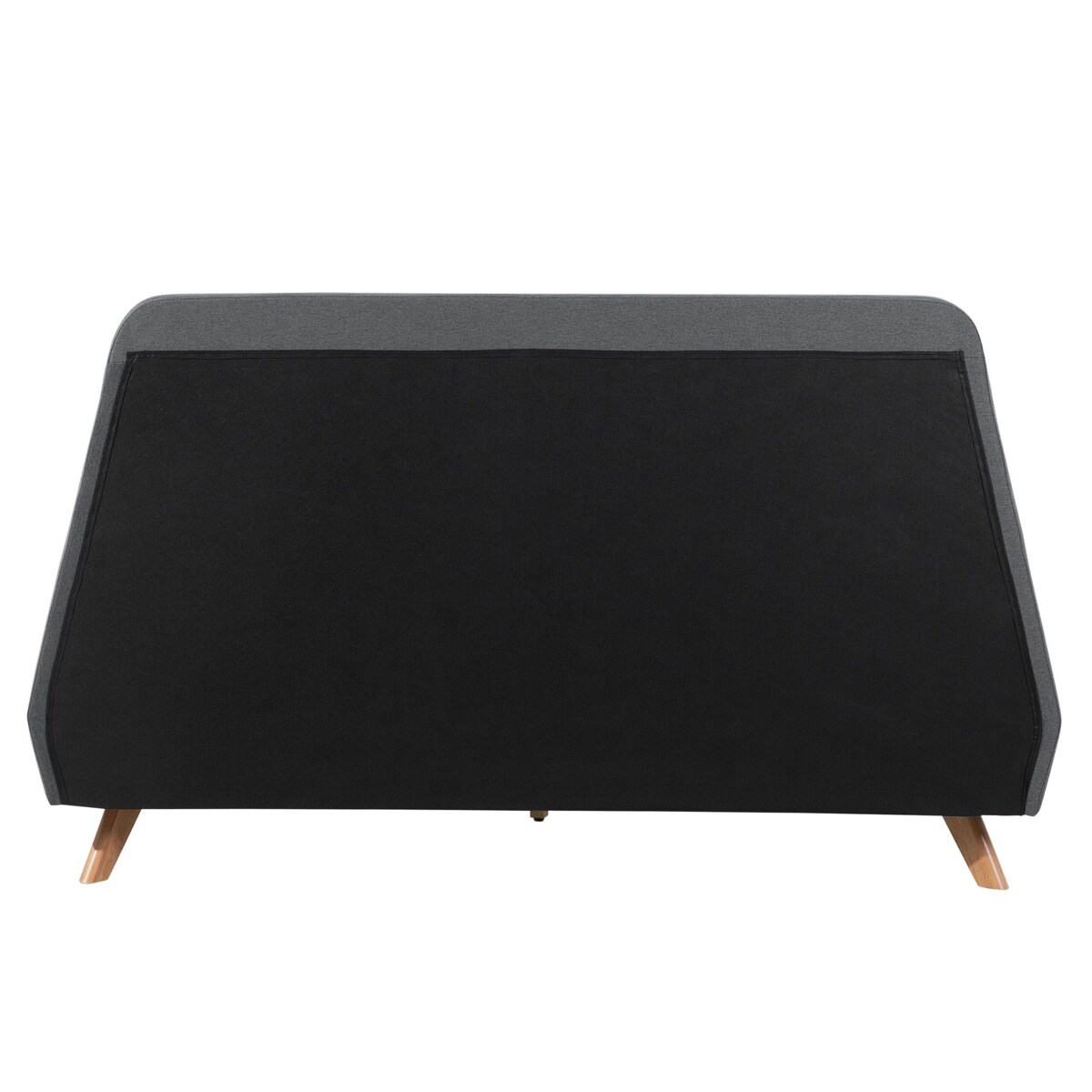 Łóżko tapicerowane 160 x 200 cm szare VIENNE