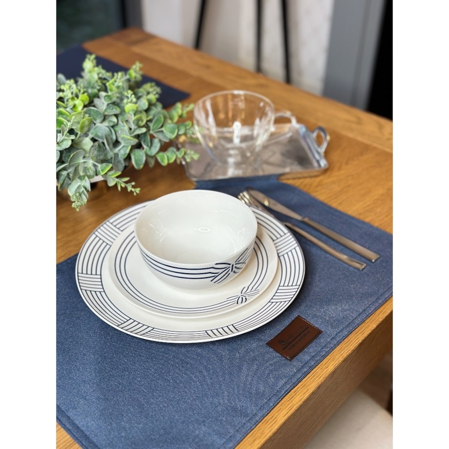 Podkładka na stół Riverhead Simple granatowa SL Collection